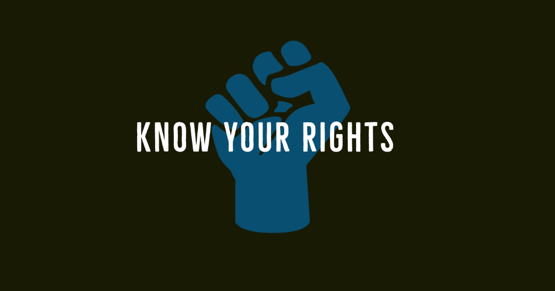 Know Your Rights Provides Resources To Guide The Community 0726